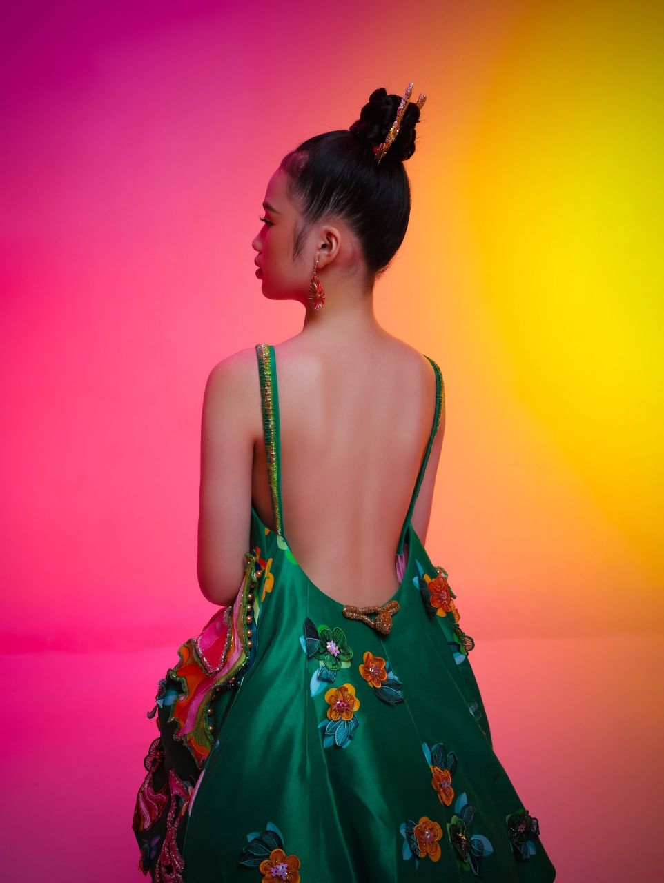 Bao Ha13 Mẫu nhí Bảo Hà đẹp lạ trong bộ ảnh lấy cảm hứng từ văn hóa Á Đông