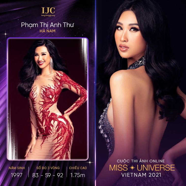 Pham Thi Anh Thu Ha Nam Loạt thí sinh cũ trở lại cuộc thi ảnh online Hoa hậu Hoàn vũ Việt Nam 2021