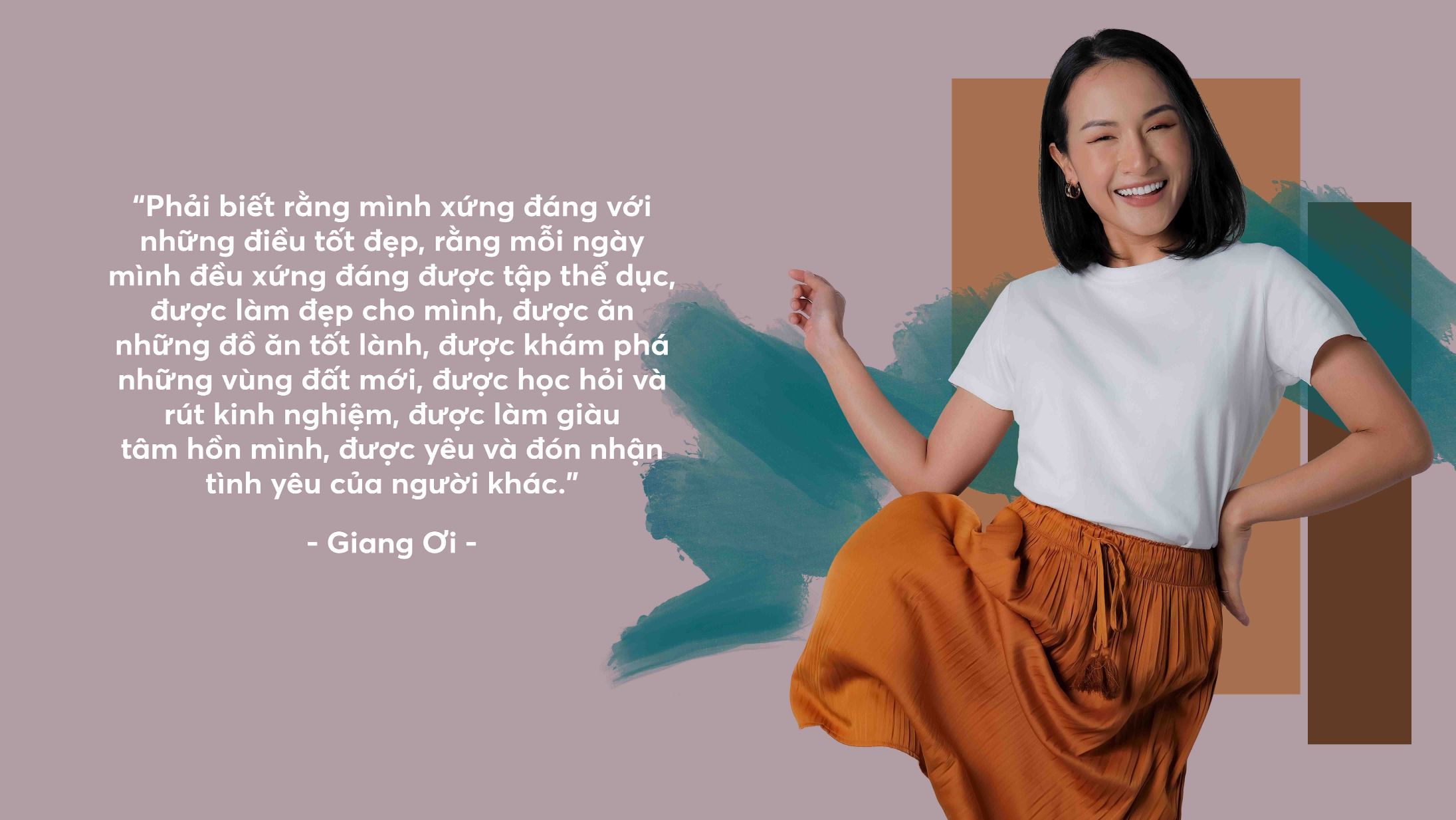 Self love Giang Oi 2 1 1 The Body Shop Việt Nam khởi động chiến dịch Mạnh Dạn Yêu Bản Thân