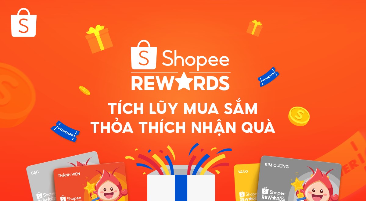 shopee Shopee giới thiệu Shopee Rewards nhiều lợi ích và tiết kiệm chi phí mua sắm cho người tiêu dùng