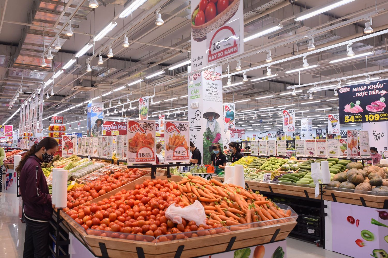 Đại siêu thị Big C 5 Đại siêu thị Big C đổi tên thành Đại siêu thị GO!: Khách hàng được mua sắm trong không gian hiện đại