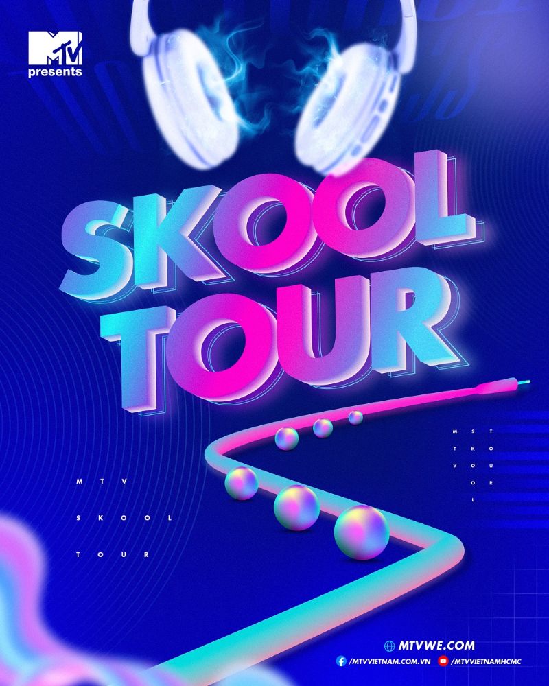 KV 1 MTV Skool Tour sắp đổ bộ đến các trường đại học tại TP.HCM