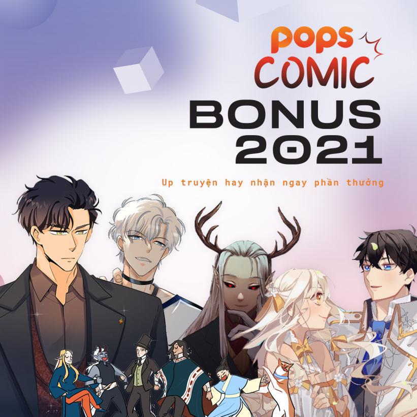 pop comic POPS Comics Bonus Program 2021 khởi động với 1 tỷ đồng
