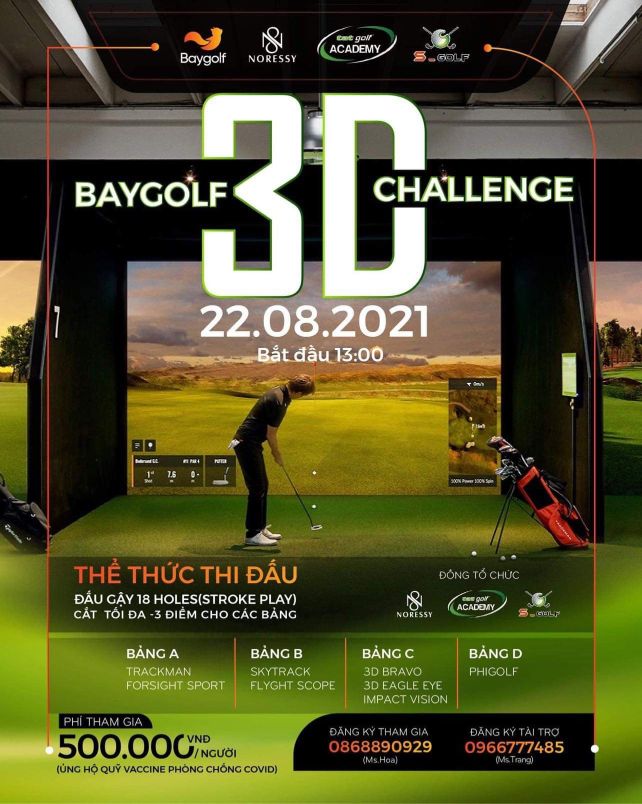 giai golf Tổ chức thành công giải Golf 3D online gây quỹ vì cộng đồng