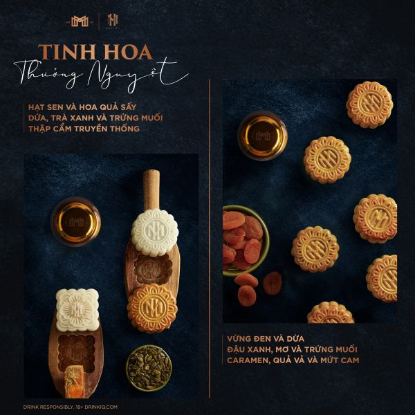 KV Flavour Bánh Ly Cowie Blue “Tinh Hoa Thưởng Nguyệt” – kết hợp của hai thương hiệu khiến giới Hà Thành say đắm