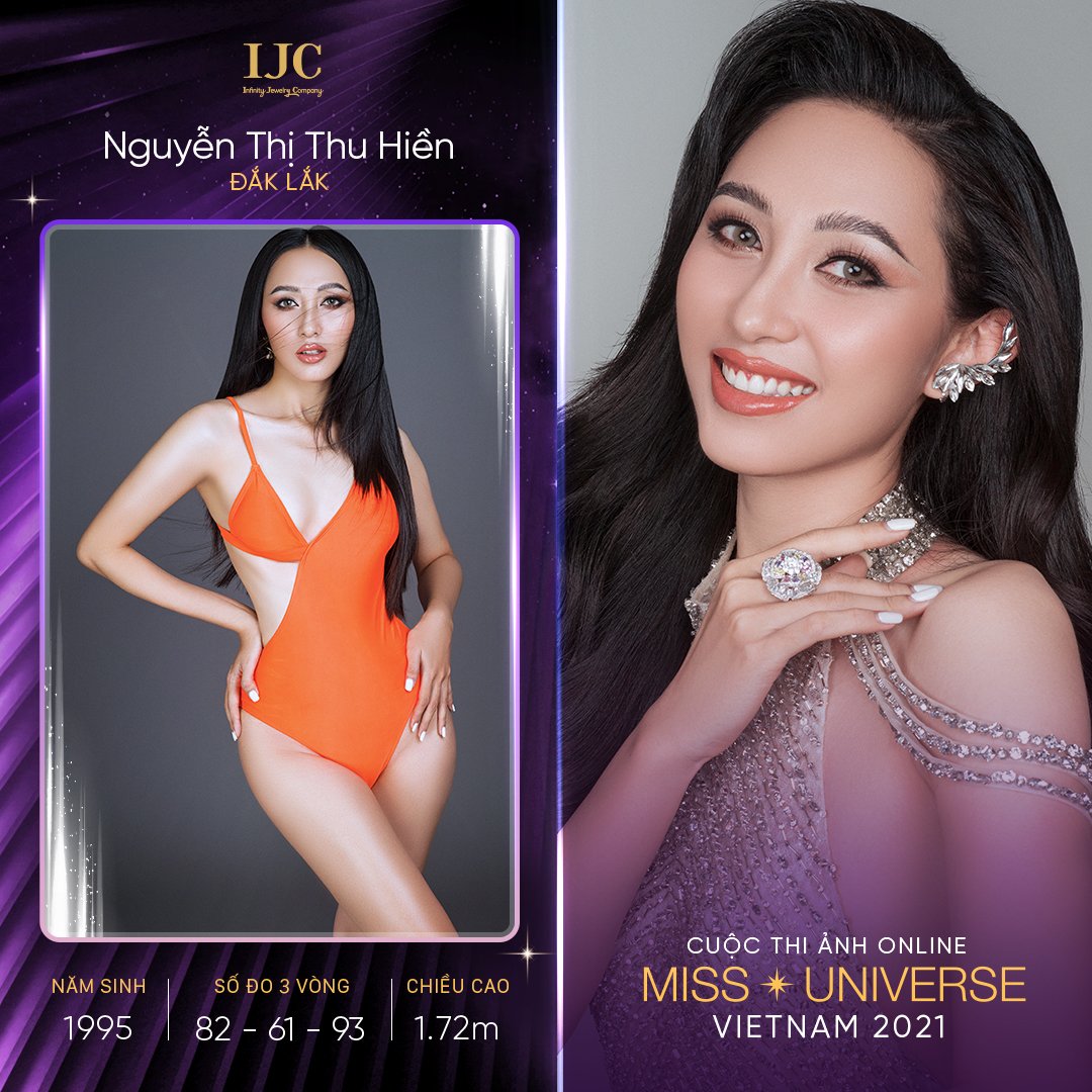 Nguyen Thi Thu Hien Dak Lak Dàn thí sinh chất lượng đổ bộ cuộc thi ảnh online Hoa hậu Hoàn vũ Việt Nam 2021