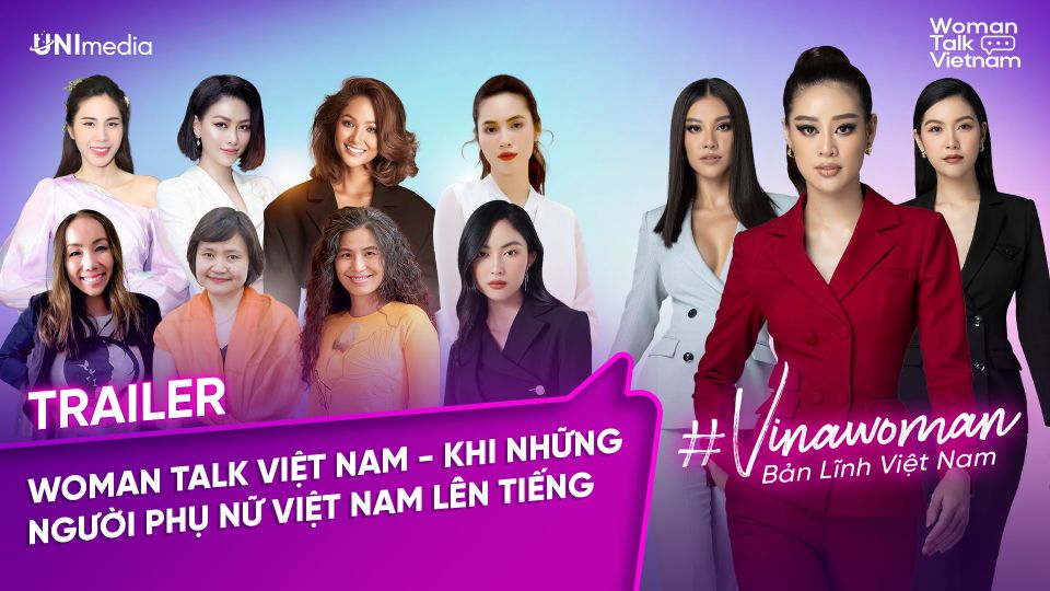 Poster digital series Vinawoman 02 Thuỷ Tiên, HHen Niê, Khánh Vân... đổ bộ digital series VINAWOMAN   Bản lĩnh Việt Nam
