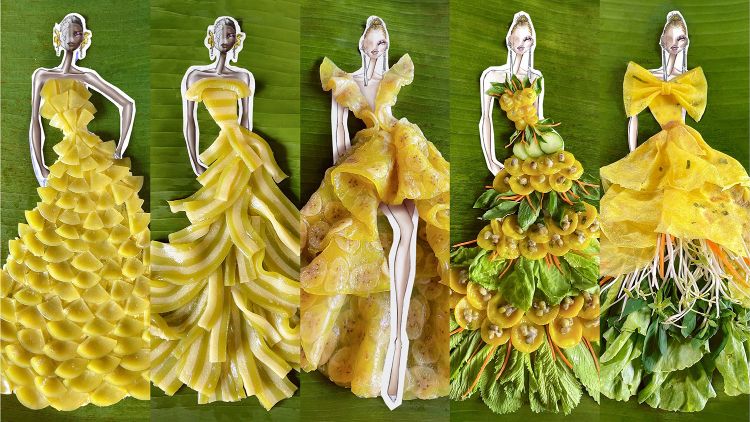 20 loại bánh đặc sản Nam Bộ xuất hiện trong BST thời t 3 NTK Nguyễn Minh Công tung trọn vẹn bộ sưu tập lấy cảm hứng từ ẩm thực Nam Bộ