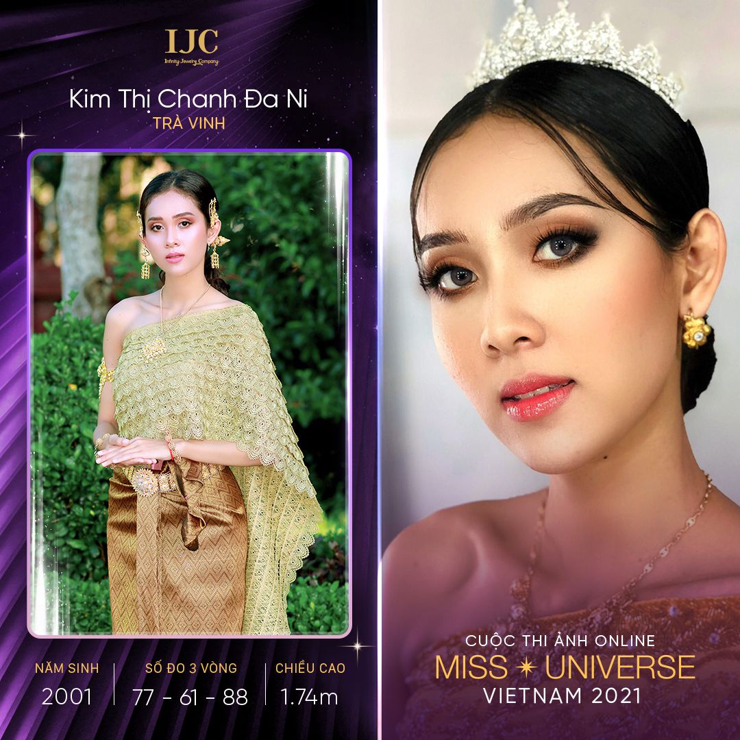 Kim Thi Chanh Da Ni Nhiều thí sinh thi ảnh online Hoa hậu Hoàn vũ Việt Nam 2021 sở hữu vẻ đẹp sắc sảo cùng chiều cao ấn tượng