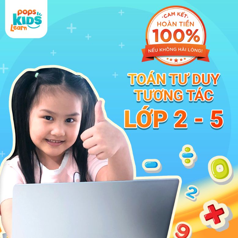 gia sư trực tuyến 2 POPS Kids Learn – Giải pháp gia sư trực tuyến tại nhà cho trẻ