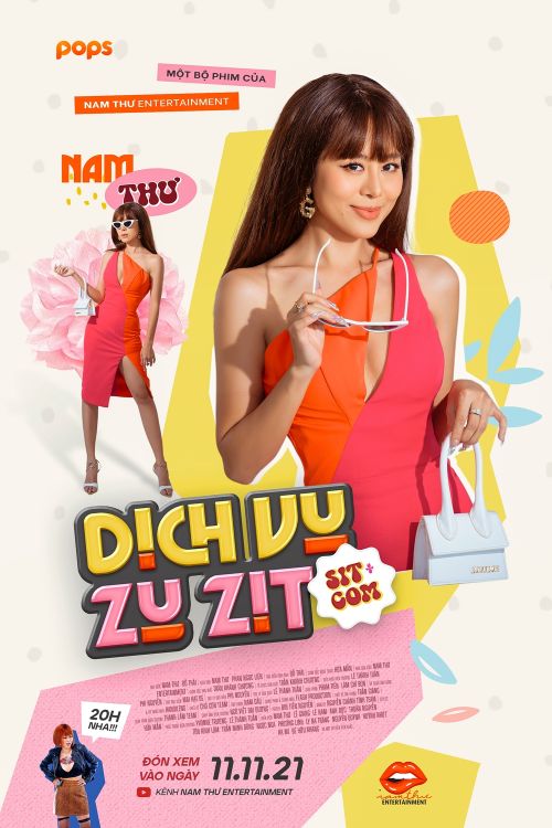 DVZZ poster NT Nam Thư quy tụ dàn diễn viên khủng làm Dịch vụ zụ zịt