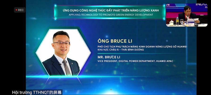 Ong Bruce Li Huawei sẽ sát cánh cùng Việt Nam thực hiện mục tiêu đạt mức phát thải ròng bằng 0 vào năm 2050