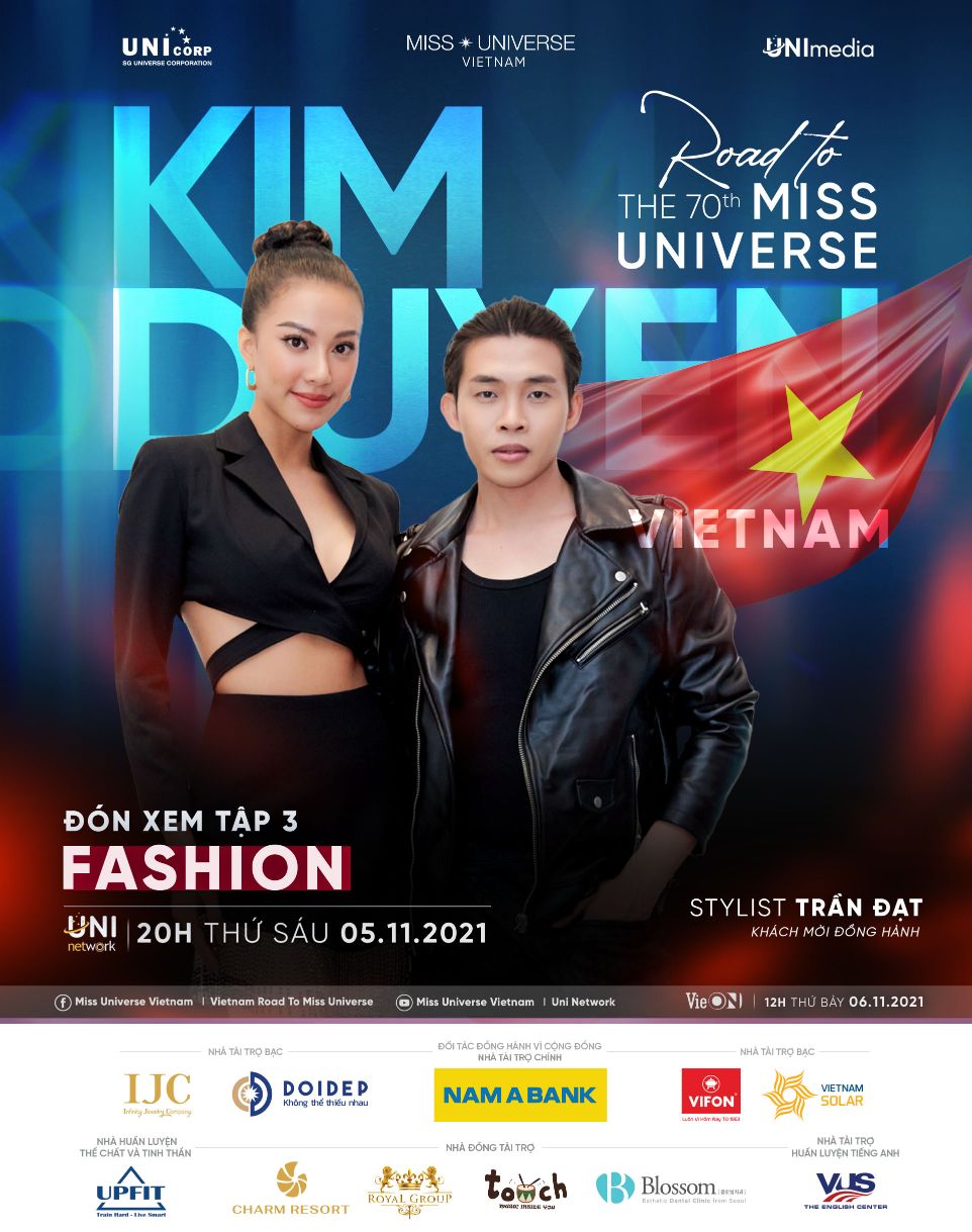 Poster Tap 3 Hé lộ hình ảnh đầu tiên về những trang phục của Kim Duyên tại Miss Universe 2021