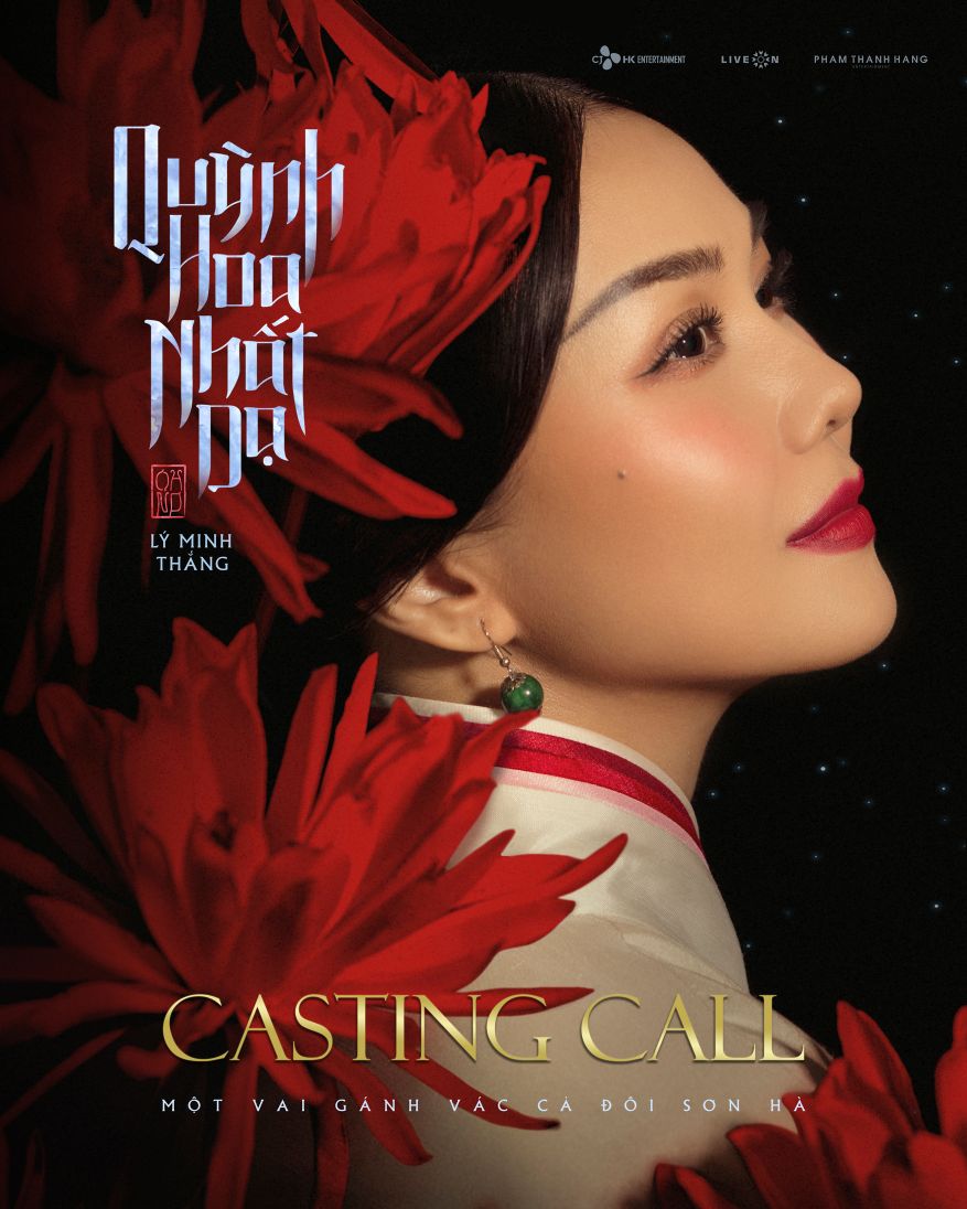 Poster casting Quỳnh Hoa Nhất Dạ tổ chức casting, ai sẽ là hai bậc hoàng đế sánh vai cùng Thanh Hằng?
