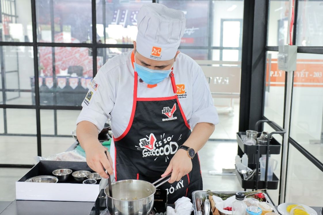 a au 4 U.S. Beef Cooking Contest – Đấu trường fusion food nâng tầm ẩm thực Việt
