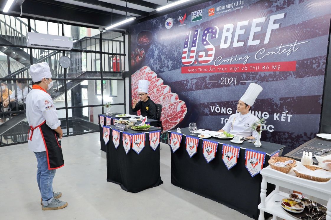 a au 6 U.S. Beef Cooking Contest – Đấu trường fusion food nâng tầm ẩm thực Việt
