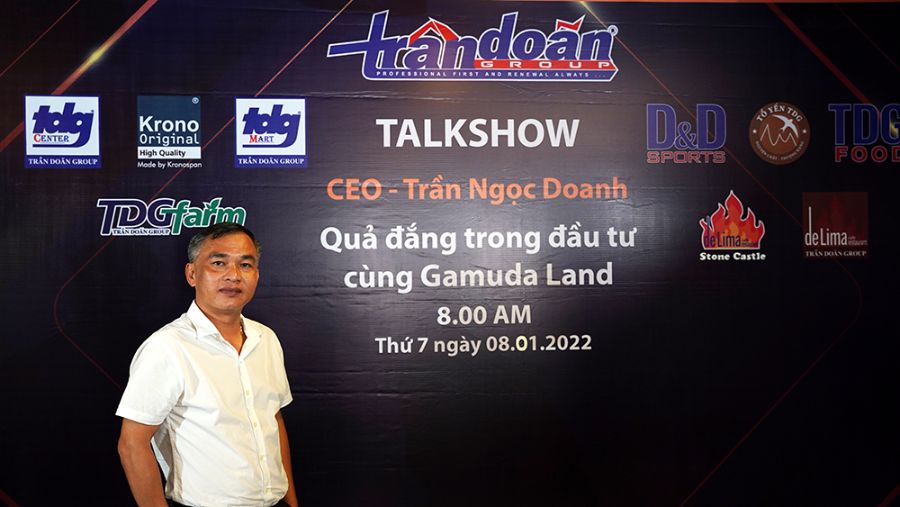 CEO Trần Ngọc Doanh CEO Trần Ngọc Doanh tiếp tục livestream chia sẻ bức xúc với Gamuda Tân Phú