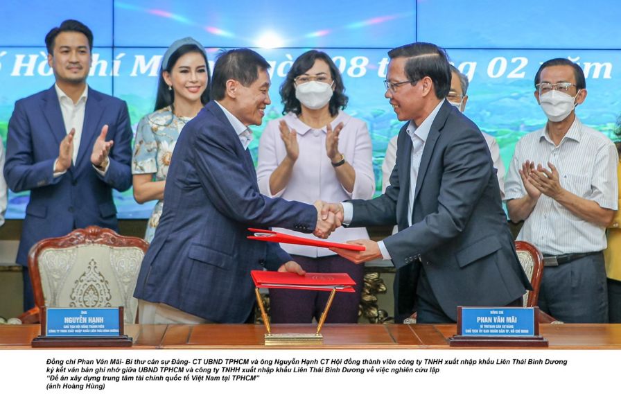 IPPG 2 Ký kết bản ghi nhớ việc nghiên cứu lập đề án xây dựng Trung tâm tài chính quốc tế Việt Nam tại TP.HCM