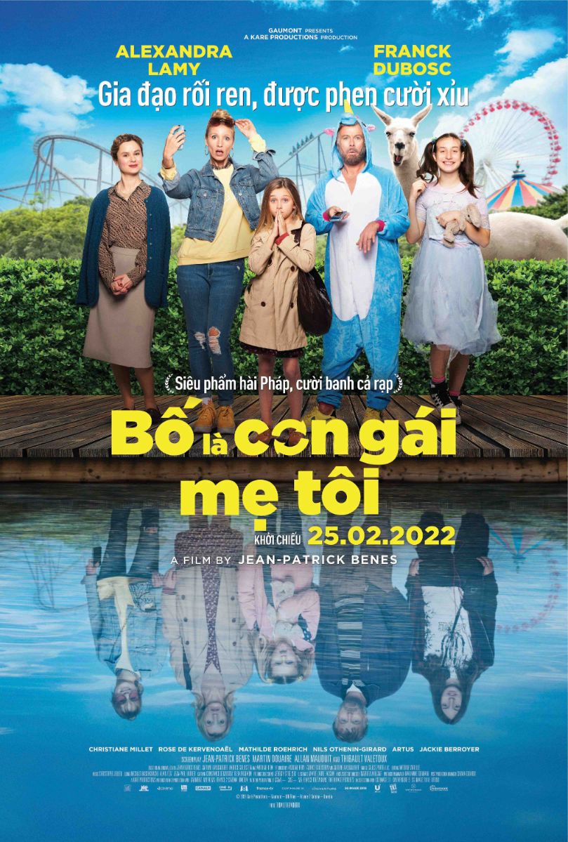 Poster BLCGMT 2  Bố Là Con Gái Mẹ Tôi – Dở khóc dở cười với phim hài Pháp hoán đổi linh hồn