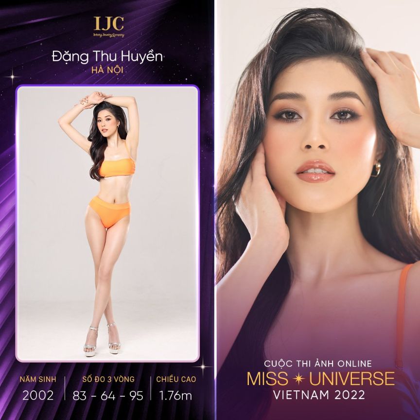 Dang Thu Huyen Ha Noi Lộ diện những thí sinh ấn tượng tại cuộc thi ảnh online Hoa hậu Hoàn vũ Việt Nam 2022