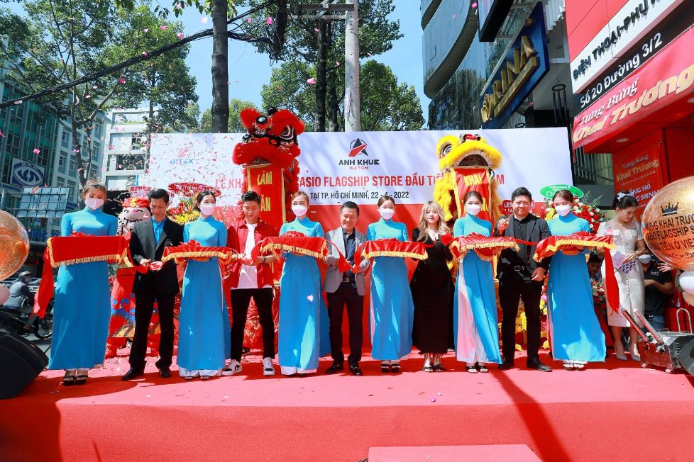 Công ty Cổ phần Anh Khuê Watch 3 Khai trương cửa hàng Casio Flagship đầu tiên tại Việt Nam