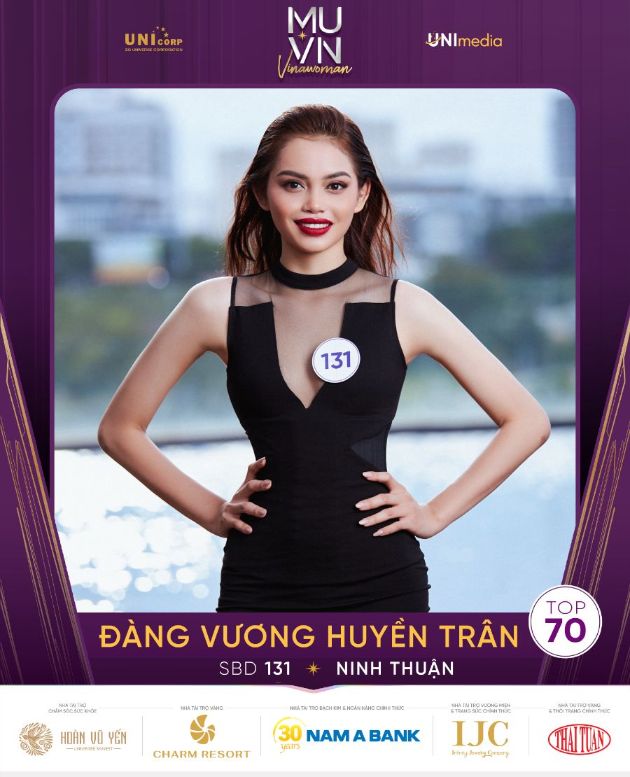Dang Vuong Huyen Tran Hé lộ 10 thí sinh đầu tiên vào Top 70 Hoa hậu Hoàn vũ Việt Nam 2022