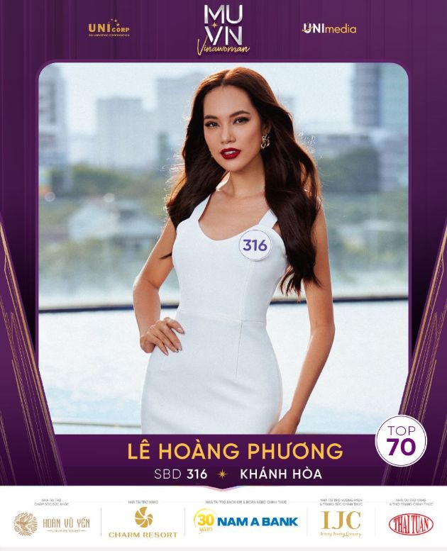 Le Hoang Phuong Hé lộ 10 thí sinh đầu tiên vào Top 70 Hoa hậu Hoàn vũ Việt Nam 2022