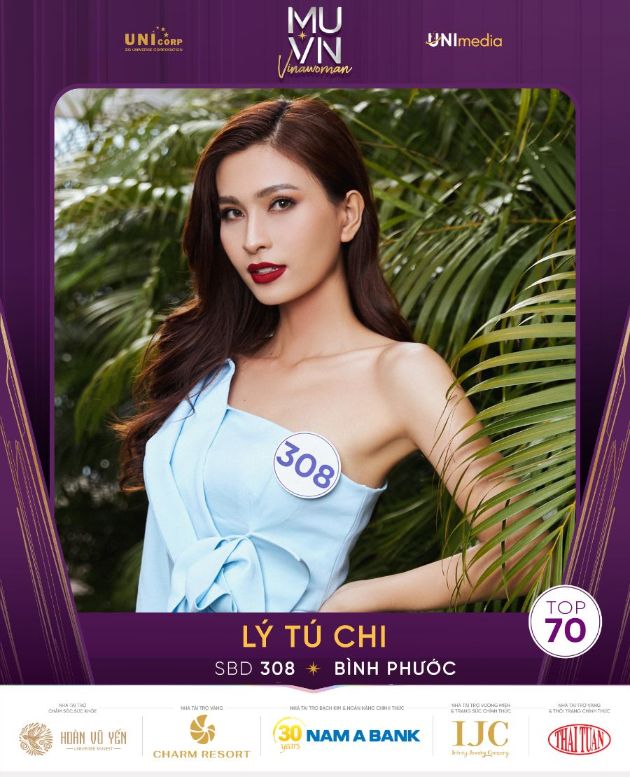Ly Tu Chi Hé lộ 10 thí sinh đầu tiên vào Top 70 Hoa hậu Hoàn vũ Việt Nam 2022