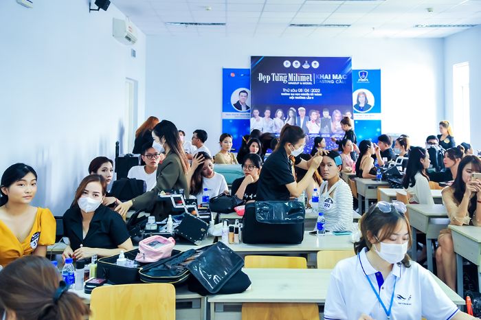 Đẹp Từng Milimet 5 Đẹp Từng Milimet sôi động với buổi casting tại trường Đại học Nguyễn Tất Thành