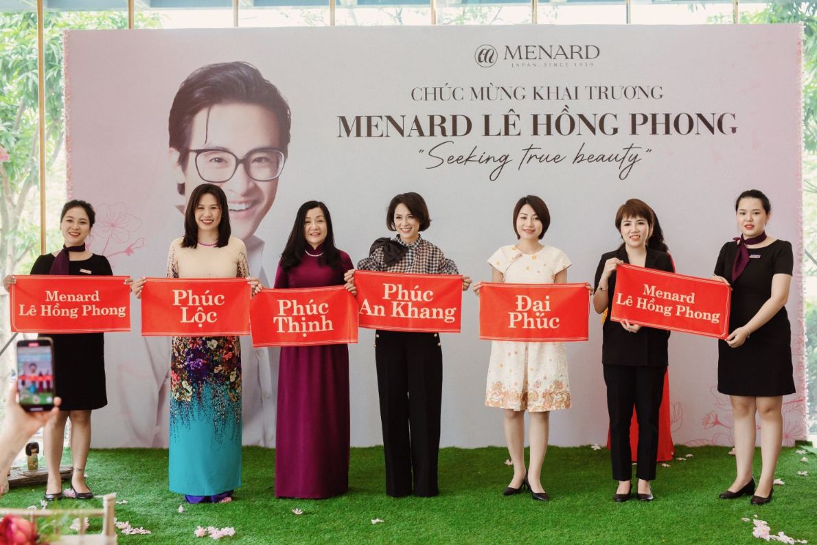 Menard Shop Spa Lê Hồng Phong 3 Khai trương Menard Shop & Spa Lê Hồng Phong – Hải Phòng