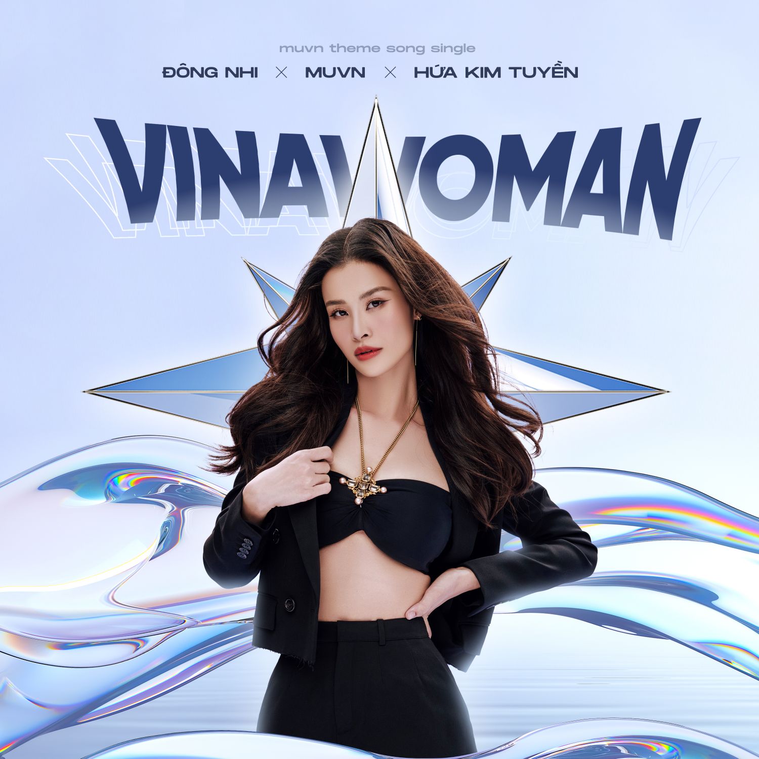 VINAWOMAN SINGLE DONGNHI Đông Nhi hát ca khúc chủ đề của Hoa hậu Hoàn vũ Việt Nam 2022