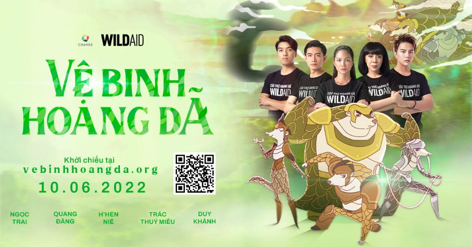 CHANGE Poster Vệ Binh Hoang Dã ngang Hiểu biết về loài tê tê và chung tay bảo vệ hệ sinh thái cùng vệ binh hoang dã