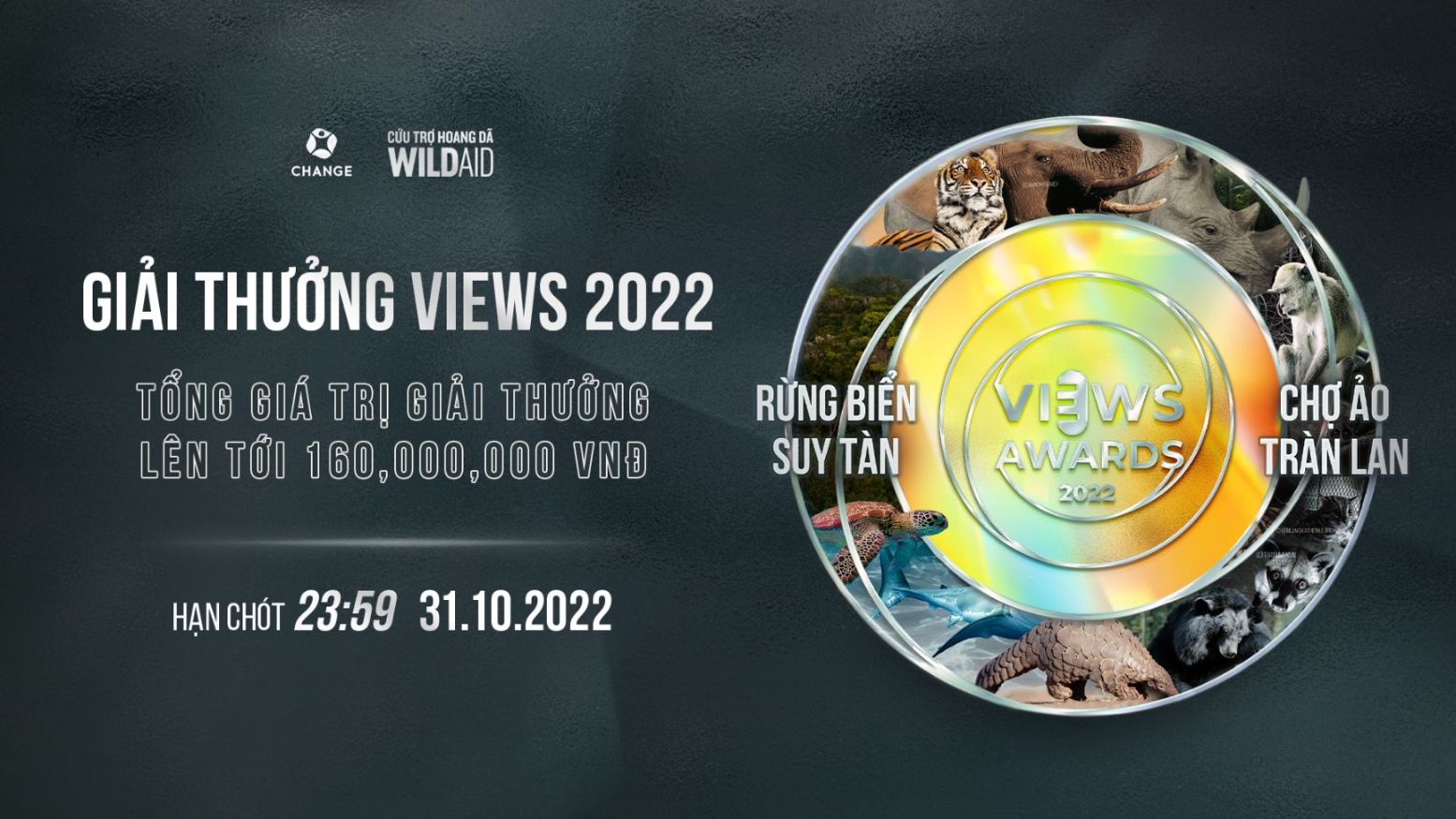 change Khởi động VIEWS Awards 2022 với chủ đề Rừng biển suy tàn, chợ ảo tràn lan