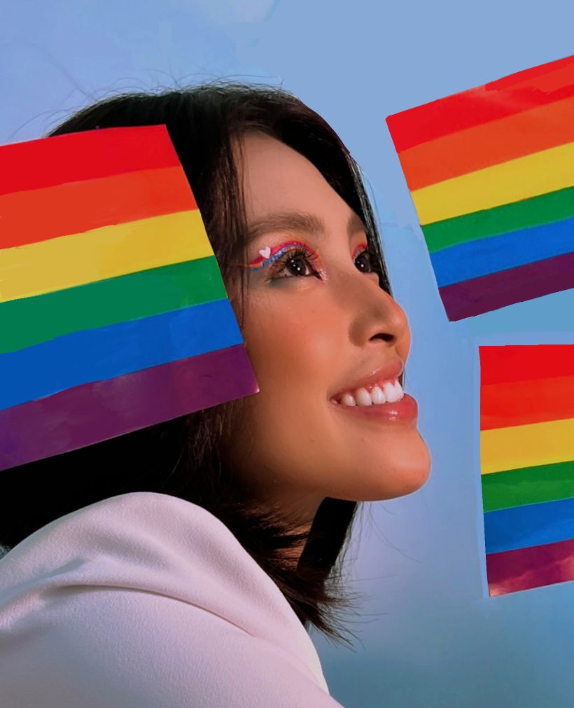 tieu vy 4 Hoa hậu Tiểu Vy trình làng bộ ảnh mới ủng hộ cộng đồng LGBTQ+