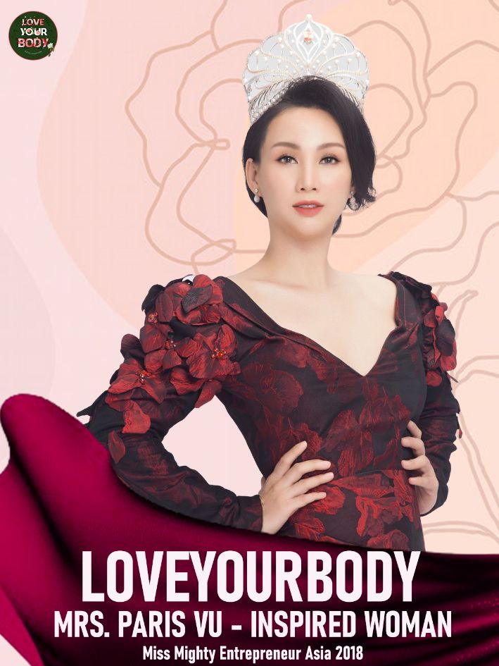dai su truyen cam hung PARIS VU Love Your Body Việt Nam công bố đại sứ nhiệm kỳ 2022   2025