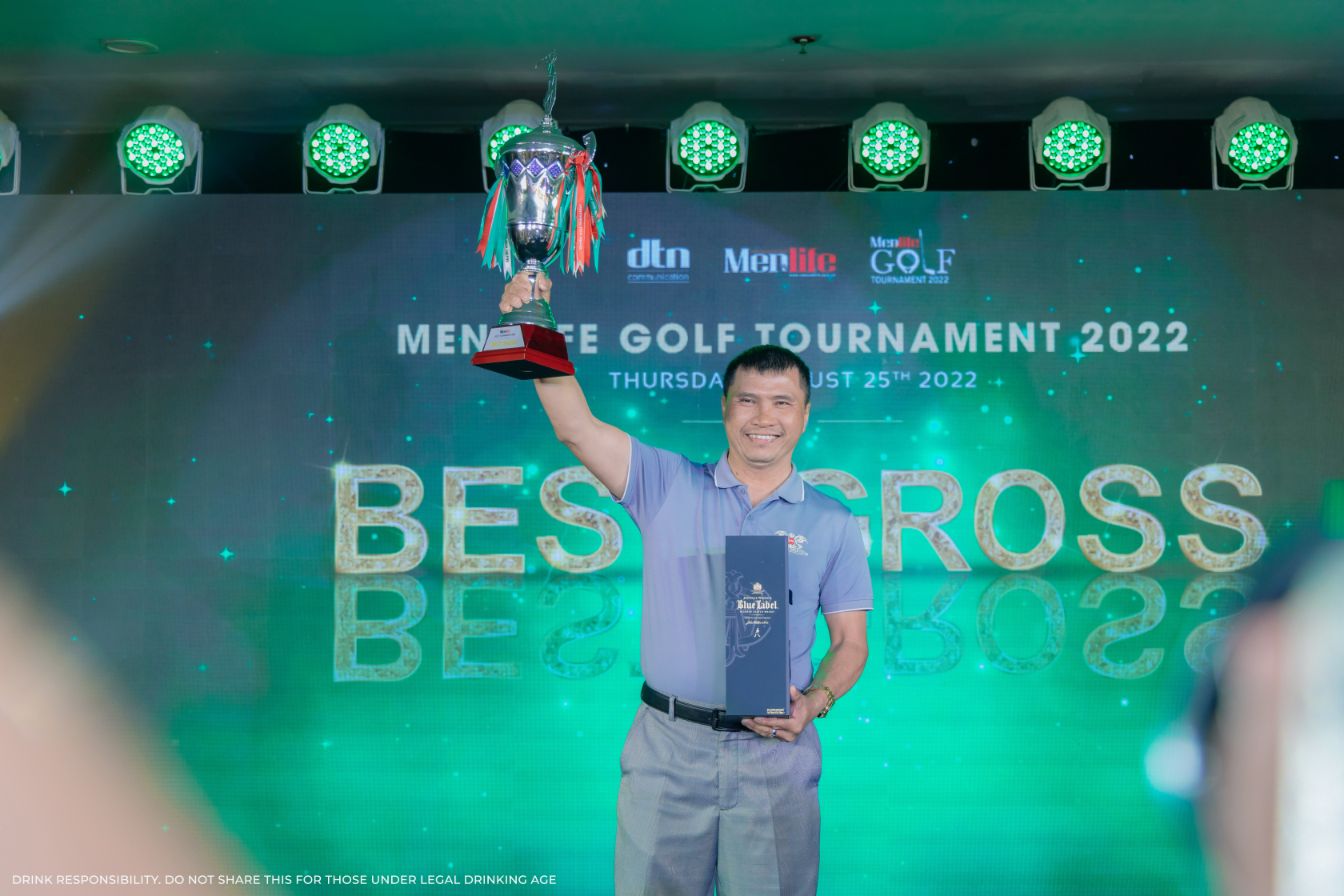 Golfer Nguyễn Quốc Tình nhận giải Best Gross 1 Men&life Golf Tournament 2022: Thành công trọn vẹn với sự tranh tài sôi nổi giữa 144 golfer