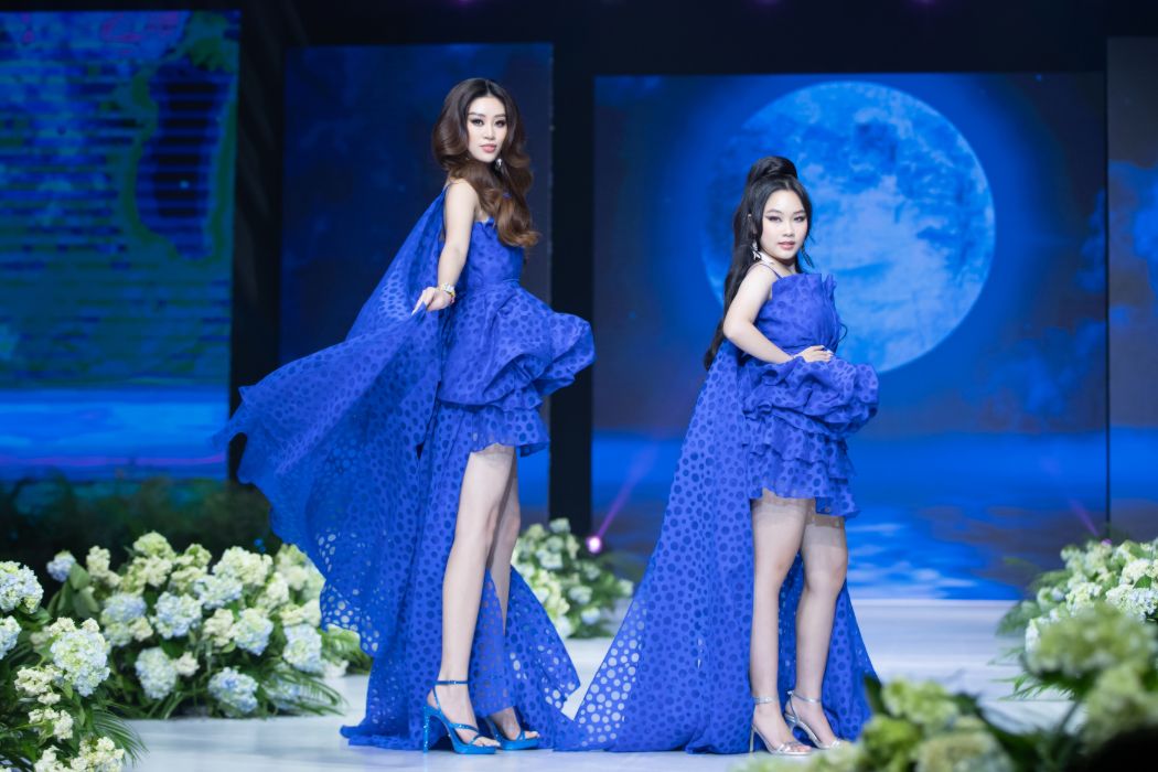 Hoa hau Khanh Van Angel Wish Kids Fashion Show31 Hoa hậu Khánh Vân tái xuất sàn catwalk, tiếp tục đảm nhận vai trò vedette 