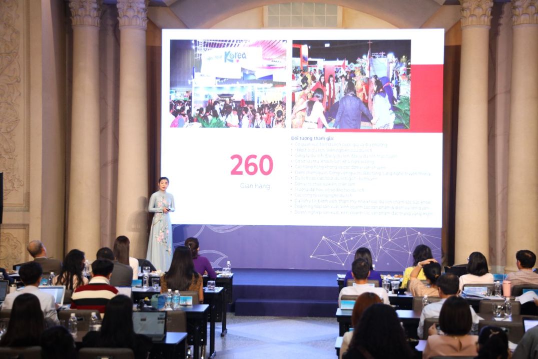 ITE HCMC 2022 2 Hoa hậu Thùy Tiên trở thành Đại sứ truyền thông Hội chợ Du lịch Quốc tế TP.HCM 2022