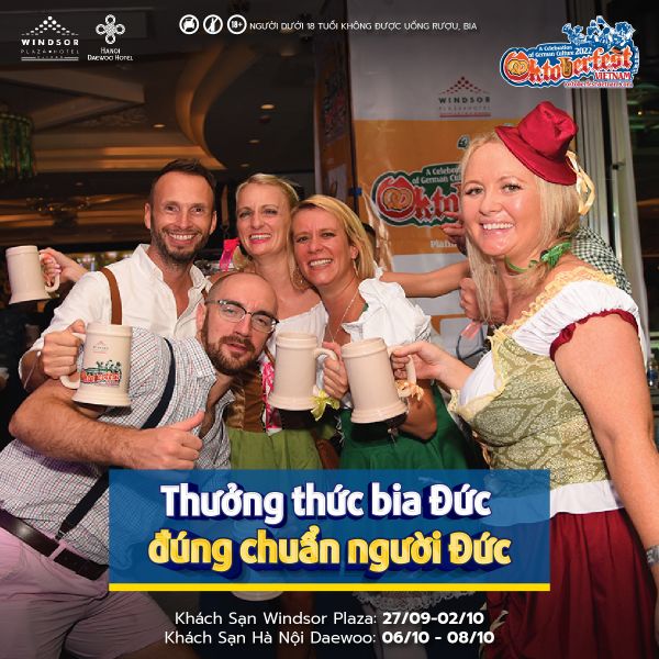Oktoberfest Vietnam 4 Oktoberfest Vietnam trở lại với quy mô lớn nhất từ trước đến nay