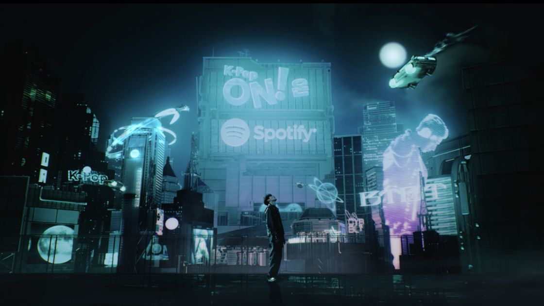Spotify K Pop ON campaign hero film featuring B.I B.I, ITZY và SEVENTEEN góp mặt trong chiến dịch K Pop ON! của Spotify