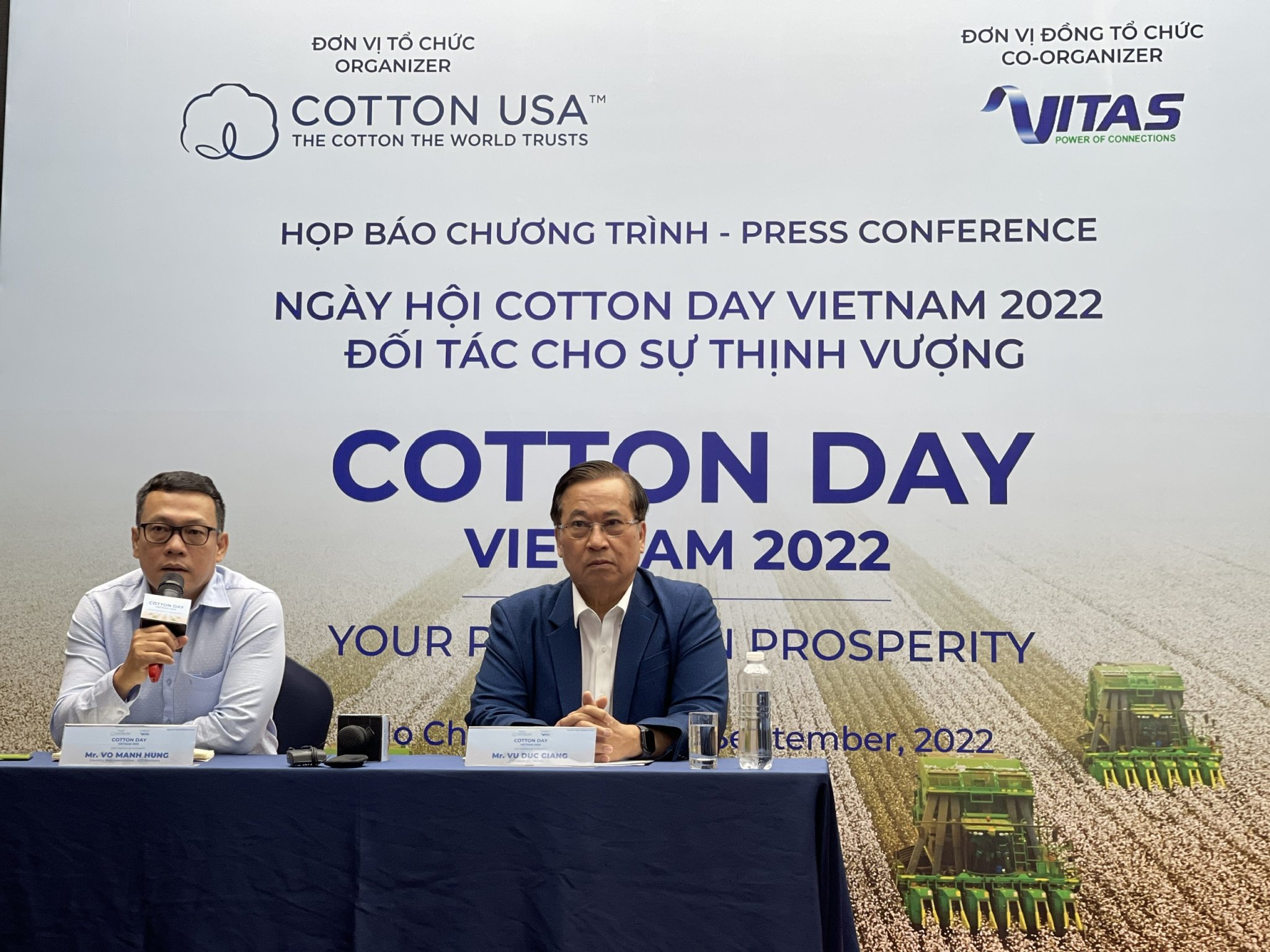 COTTON DAY VIETNAM 2022 2 COTTON DAY VIETNAM 2022: Cung cấp giải pháp phát triển xanh, bền vững cho dệt may Việt