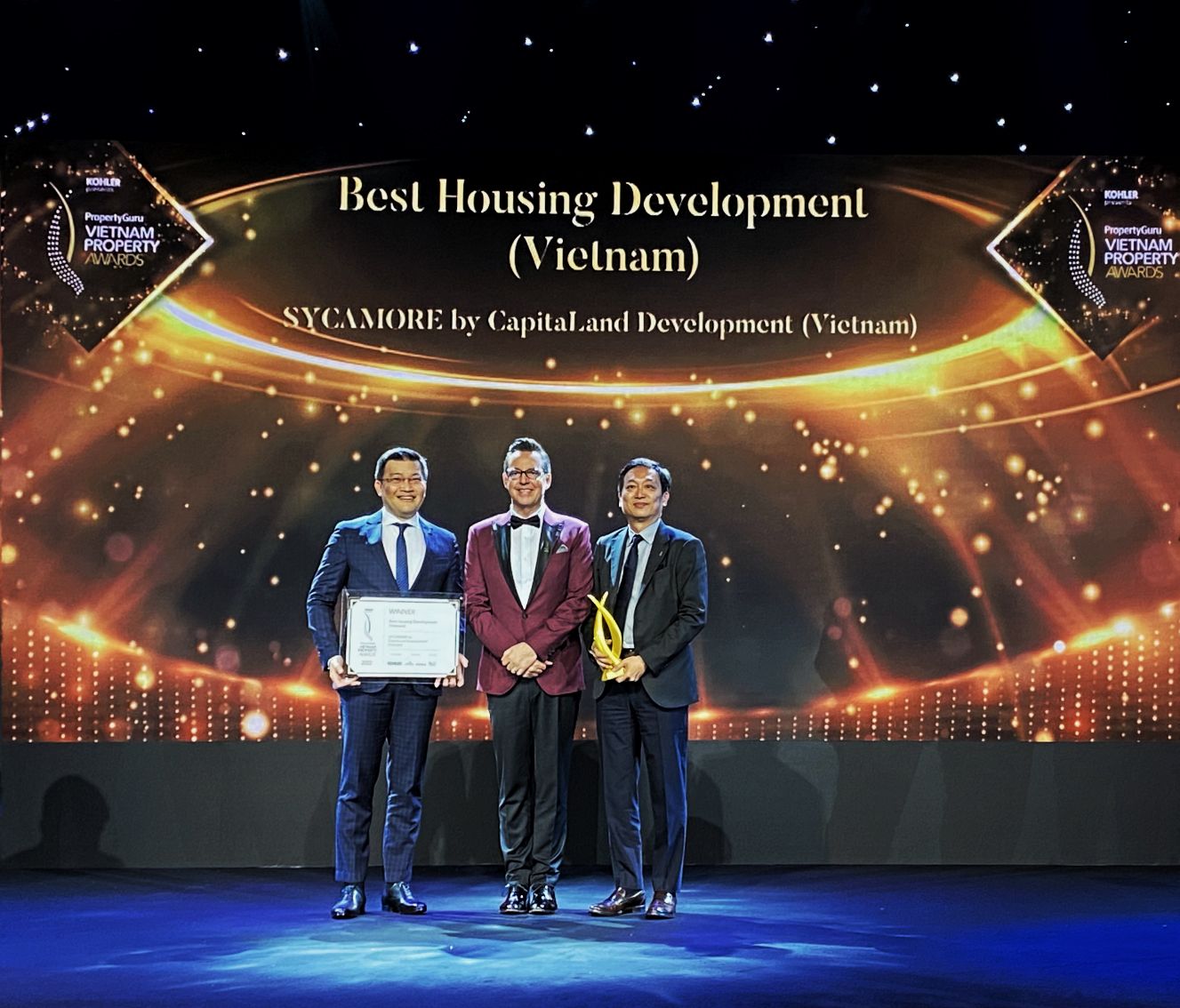1. SYCAMORE Best Housing Development Vietnam CapitaLand Development được vinh danh nhiều hạng mục lớn tại giải thưởng PropertyGuru Việt Nam