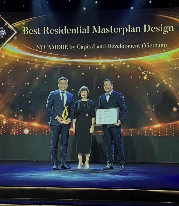 2. SYCAMORE Best Residential Masterplan Design CapitaLand Development được vinh danh nhiều hạng mục lớn tại giải thưởng PropertyGuru Việt Nam