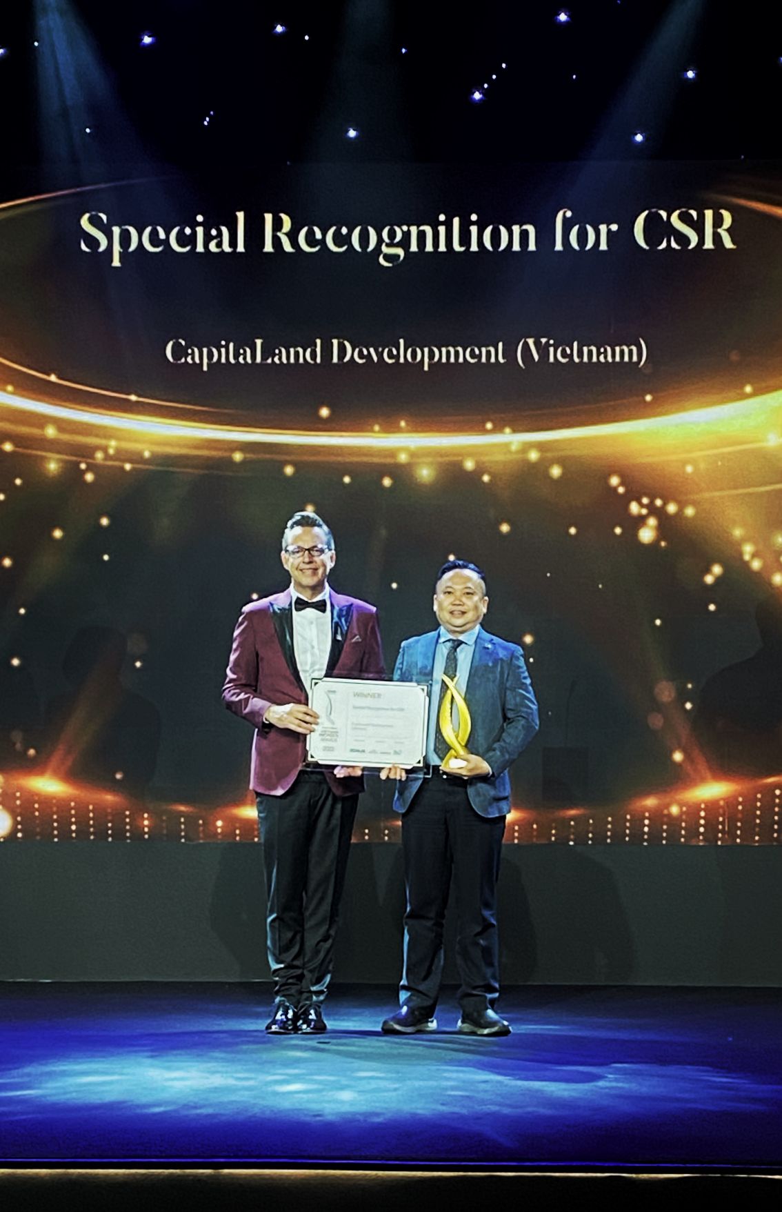 4. CLD VN Special Recognition for CSR CapitaLand Development được vinh danh nhiều hạng mục lớn tại giải thưởng PropertyGuru Việt Nam