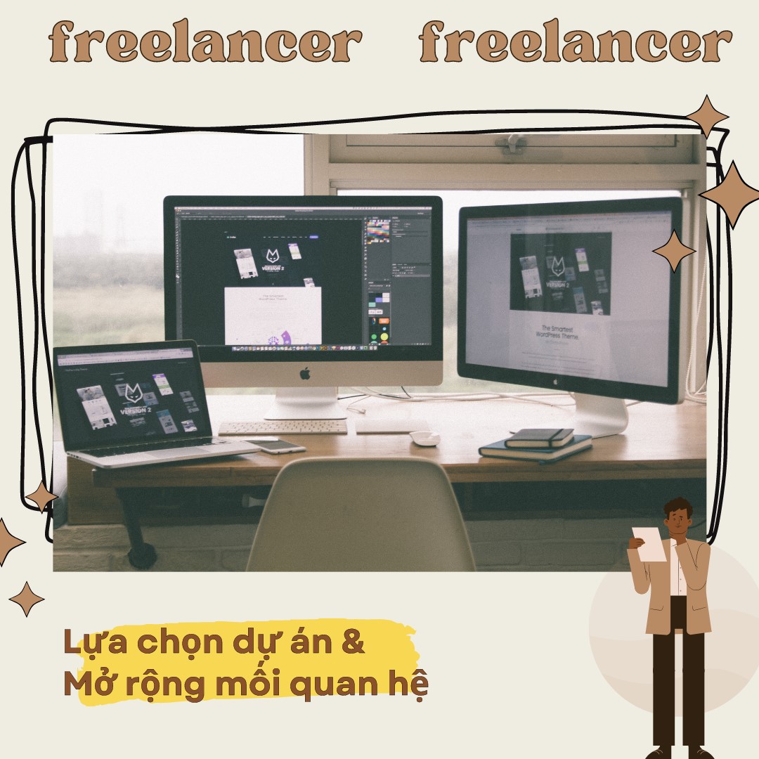 FRELANCER 01 4 lời khuyên hữu ích dành cho dân freelancer