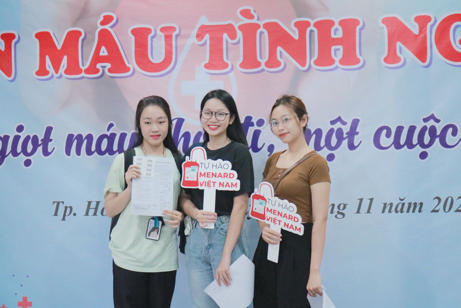 Ảnh 2 Menard Việt Nam và Bệnh viện Quân y 175 phối hợp tổ chức hoạt động Hiến máu tình nguyện