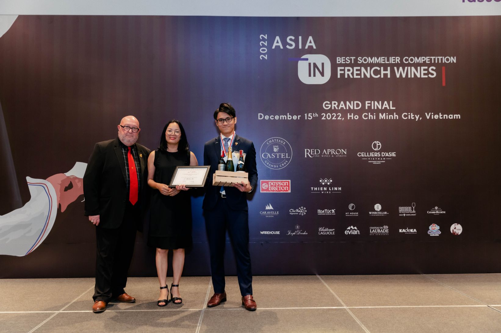 Asia Best Sommelier in French Wines 3 Thí sinh đến từ Hàn Quốc giành quán quân Asia Best Sommelier in French Wines
