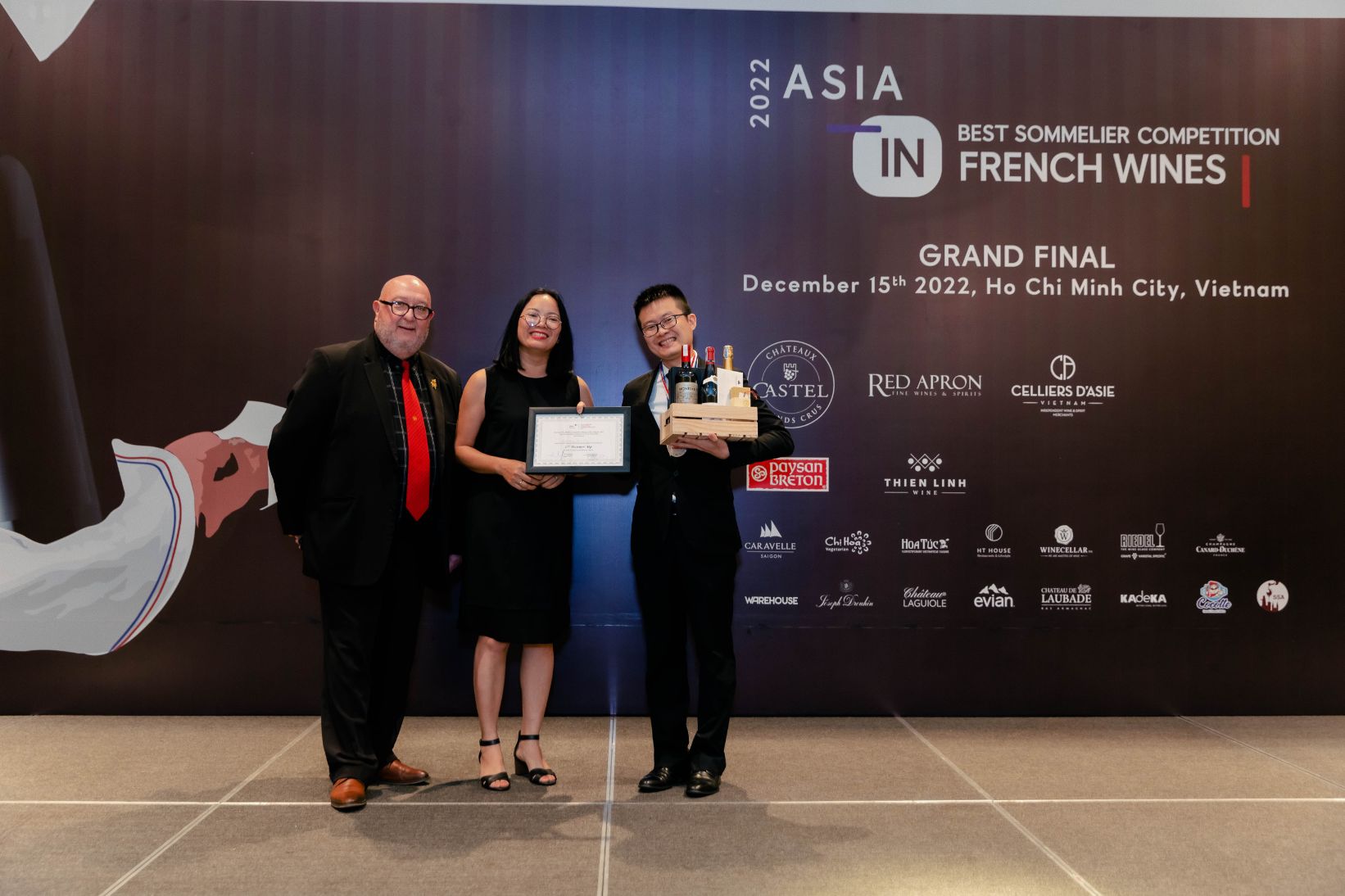 Asia Best Sommelier in French Wines 4 Thí sinh đến từ Hàn Quốc giành quán quân Asia Best Sommelier in French Wines