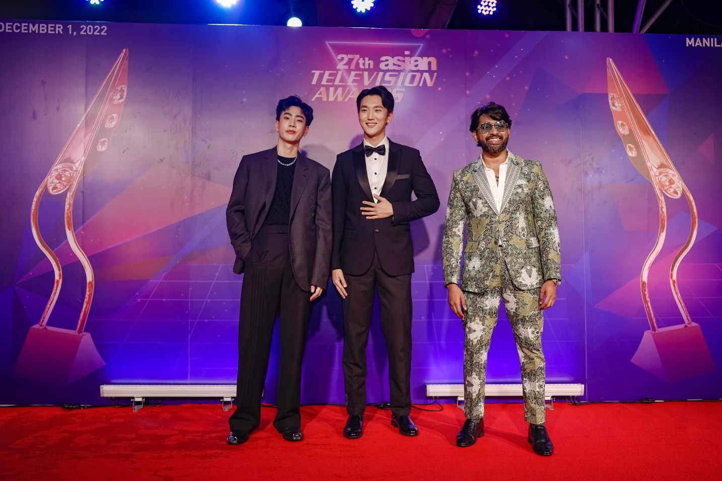 Các nghệ sĩ từ nhiều quốc gia châu Á hội tụ tại Philippines Trấn Thành, Lê Giang, Uyển Ân, Wren Evans sải bước ấn tượng trên thảm đỏ Asian TV Awards