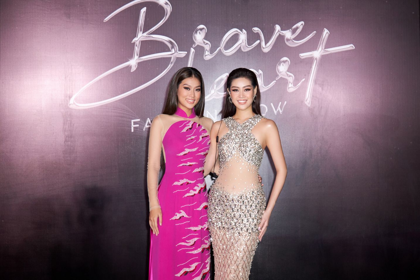Hoa hau Thiên Ân 02 Dàn sao Việt đổ bộ show thời trang đầu tiên của Hoa hậu Khánh Vân